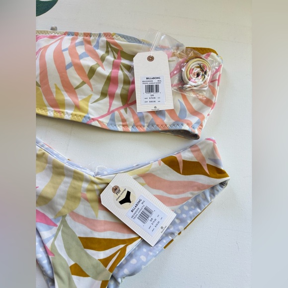 ☀️BILLABONG Tropic Jungle Tube Bikini Top & Bottoms☀️ - Picture 13 of 13